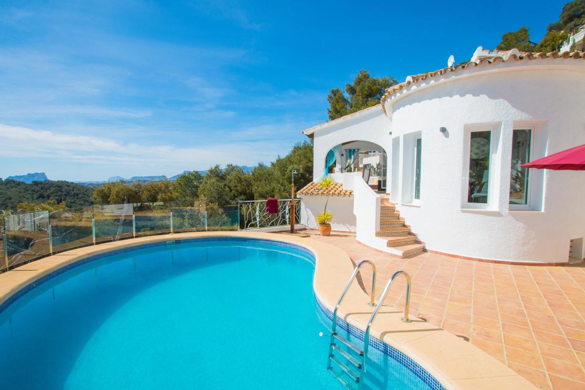 Villa Casa Infinidad Moraira Exterior foto